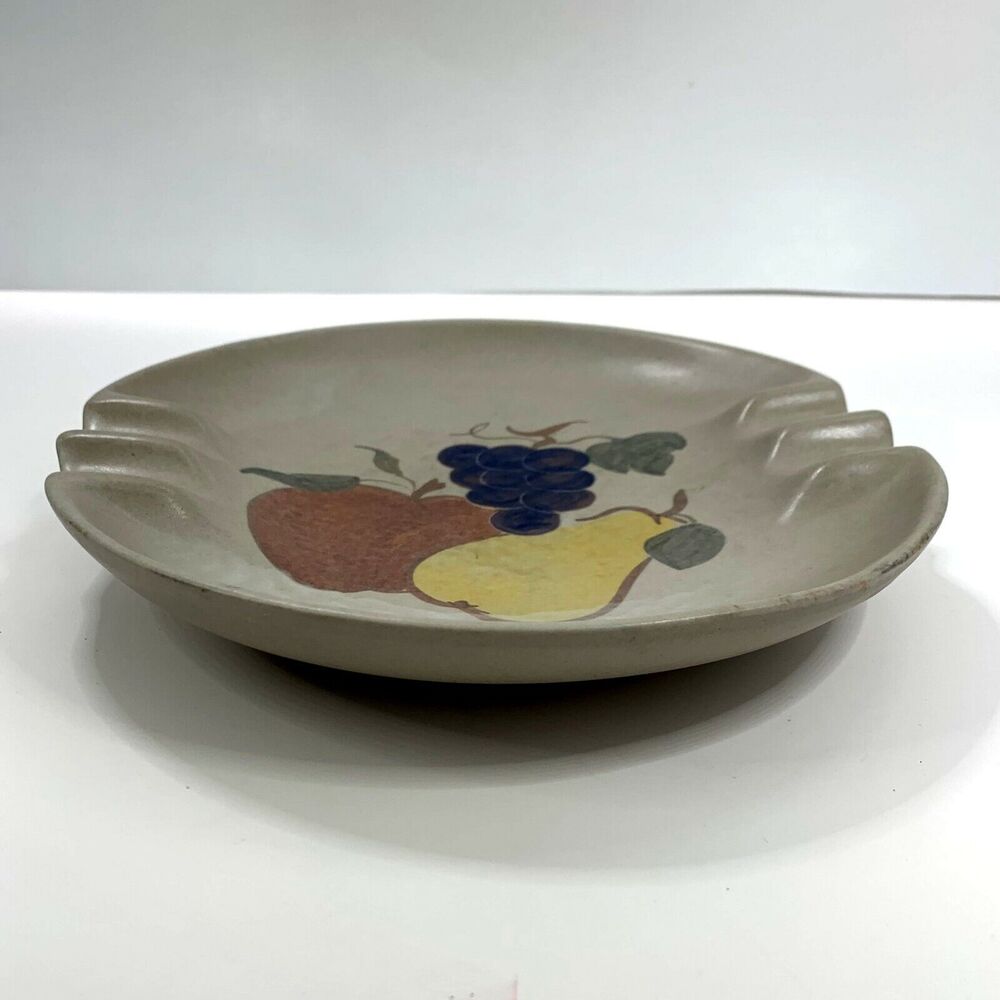 Chatham Pottery Stoneware Ashtray Country Farmhouse Harvest Vintage